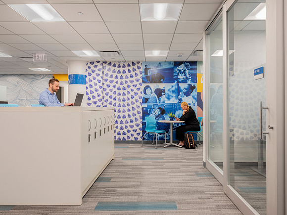 Hospital in Boston Client: Allsteel and W.B. Mason