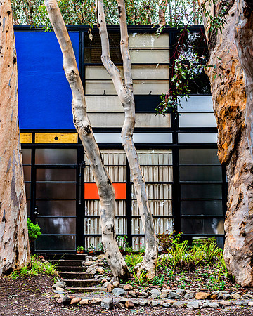 Case Study House No.8, The Eames House & Studio Pacific Palisades CA
