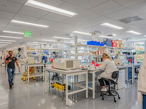 KSQ Therapeutics Maugel DeStefano Architects The Richmond Group The RMR Group Total Office Interiors