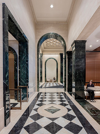 500 Boylston Street Lobby Client: Bergmeyer