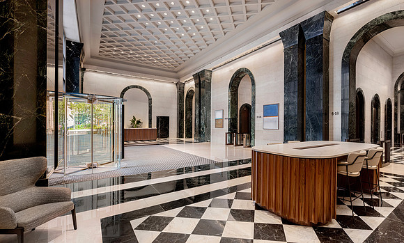 500 Boylston Street Lobby Client: Bergmeyer