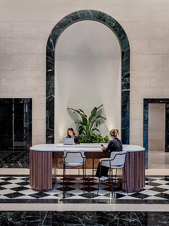 500 Boylston Street Lobby Client: Bergmeyer