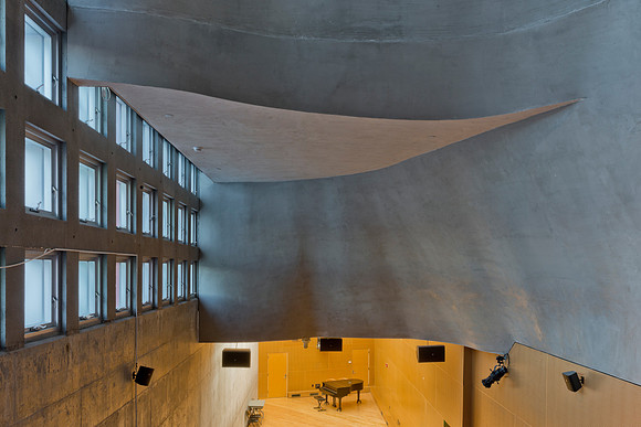 Simmons Hall Steven Holl's building at MIT