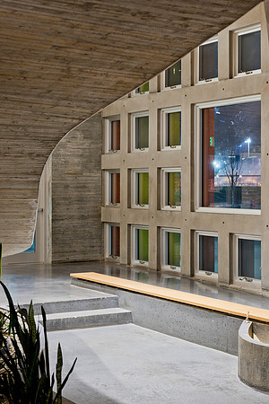 Simmons Hall Steven Holl's building at MIT