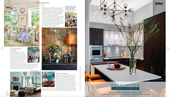 Featured in Modern Luxury Interiors Boston Client: Renovation Planning and Interiors