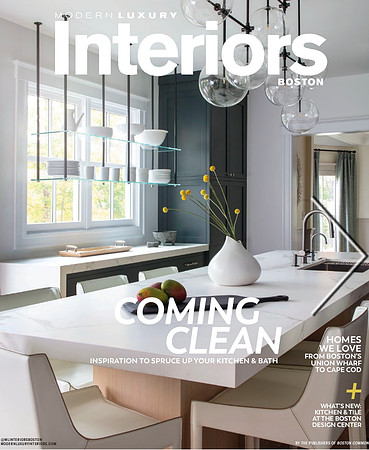 Featured in Modern Luxury Interiors Boston Client: Renovation Planning and Interiors