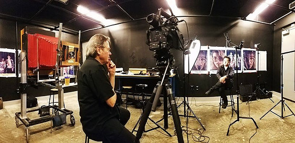 I was interviewed by John Reuter for "Camera Ready". #camerareadymovie photo by Nafis Azad — at Massachusetts College of Art and Design.