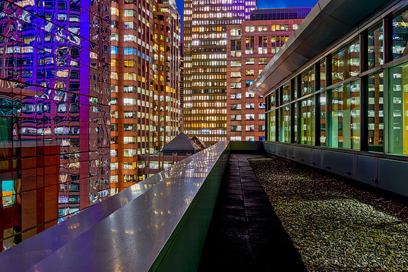View from 470 Atlantic Ave Observation Deck Boston MA