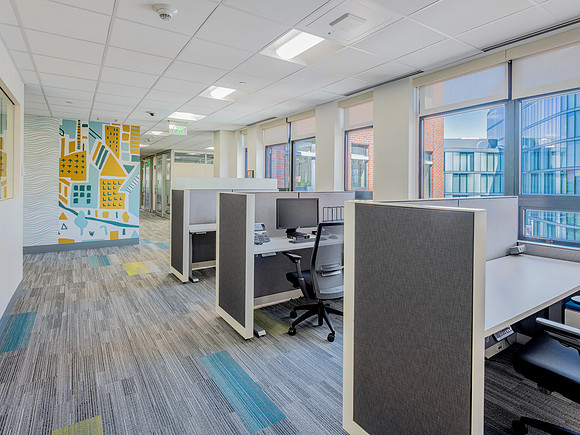 Hospital in Boston Client: Allsteel and W.B. Mason