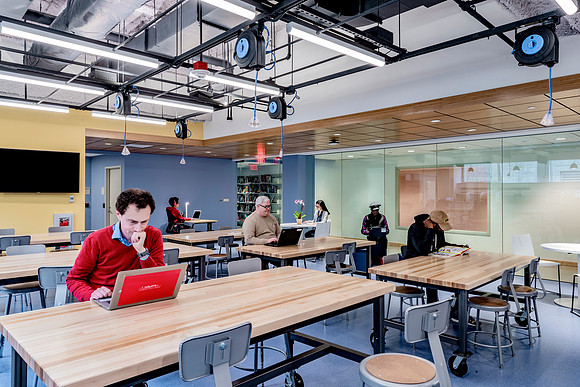 Cambridge Public Library, David L King Architects,and, HKT Architects