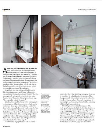 Featured in Northshore Home Magazine Spring Issue 2022